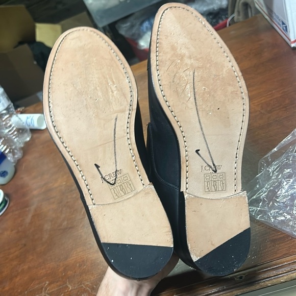 J Crew Leather cap toe shoes BS113